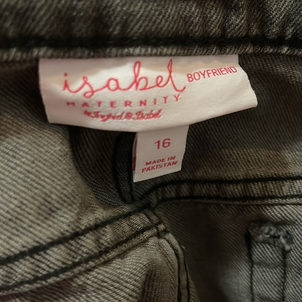 NWT Isabel Maternity crop jeans 16 - Picture 6 of 8